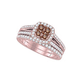 1 CTW-Diamond FASHION BRIDAL SET