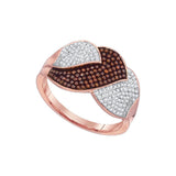 1-2CTW-Diamond MICRO-PAVE RED RING