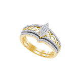 1-3CTW-Diamond MIRO-PAVE BRIDAL SET