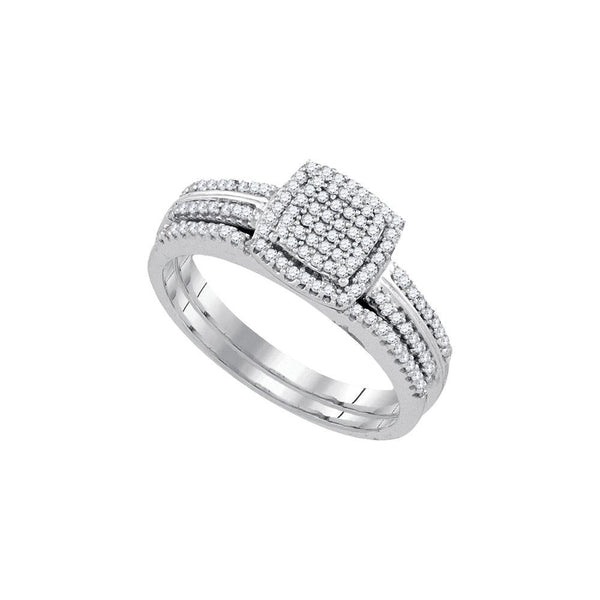 1-3CTW-Diamond BRIDAL SET