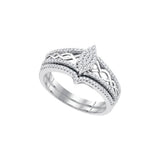 1-3CTW-Diamond MIRO-PAVE BRIDAL SET