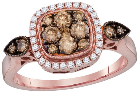 3-4CTW-Diamond BROWN  RING