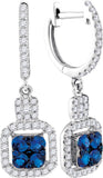 1-2CTW-Diamond 1-2(MIN)CT SAPP EARRINGS