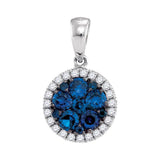 1-8CTW-Diamond 1-2(MIN)CT SAPP PENDANT
