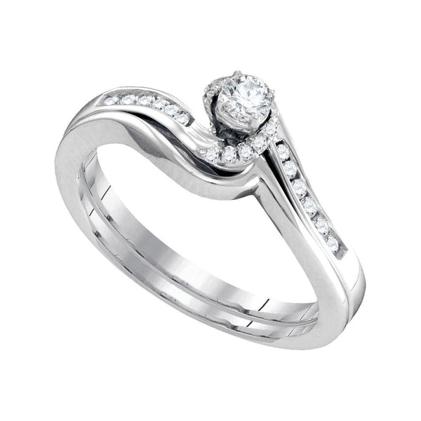 1-4CTW-Diamond BRIDAL SET