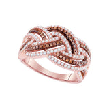 3-4CTW-Diamond FASHION BROWN RING
