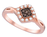 1-5CTW-Diamond BROWN  RING