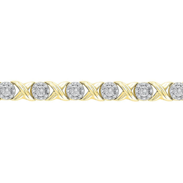 5-8CTW-Diamond FASHION BRACELET