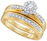 3-8CTW-Diamond BRIDAL SET