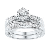 3-8CTW-Diamond BRIDAL SET