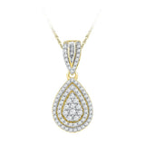 1-2CTW-Diamond FASHION PENDANT