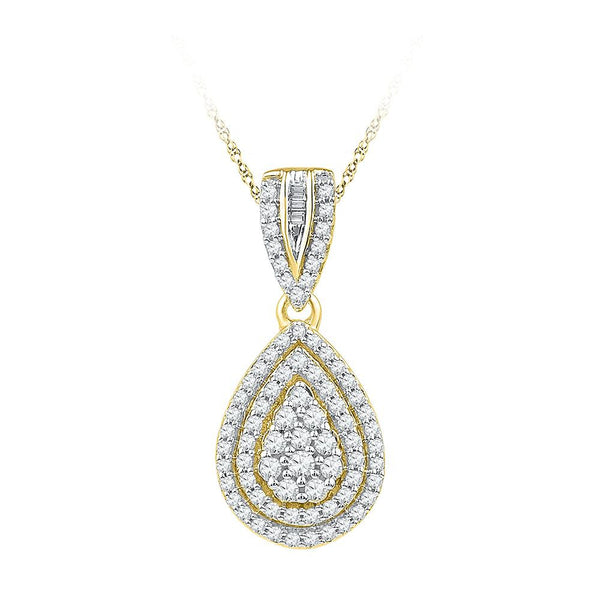 1-2CTW-Diamond FASHION PENDANT