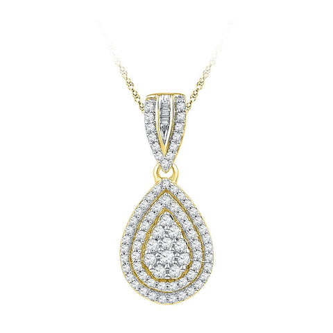 1-2CTW-Diamond FASHION PENDANT