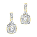 1-2CTW-Diamond FASHION EARRINGS