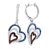 3-8CTW-Diamond FASHION EARRING