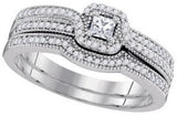 1-3CTW-Diamond 1-10CT-CPR BRIDAL SET