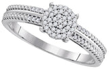1-6CTW-Diamond MICRO-PAVE RING