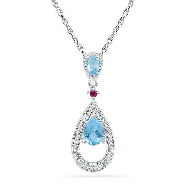 1-10CTW-Diamond 3-4CT-BT PENDANT