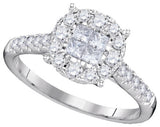 3-4CTW-Diamond SOLEIL RING