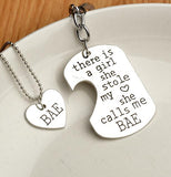 New Fashion Love Mom Heart Daddy Pendant Necklaces,gift for Mother Family Necklace+Keychain Mommy's Girl